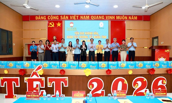 Yến sào Khánh Hòa tổ chức Chương trình “Xuân chia sẻ - Tết yêu thương” 2026 - thuonghieucongluan.com.vn