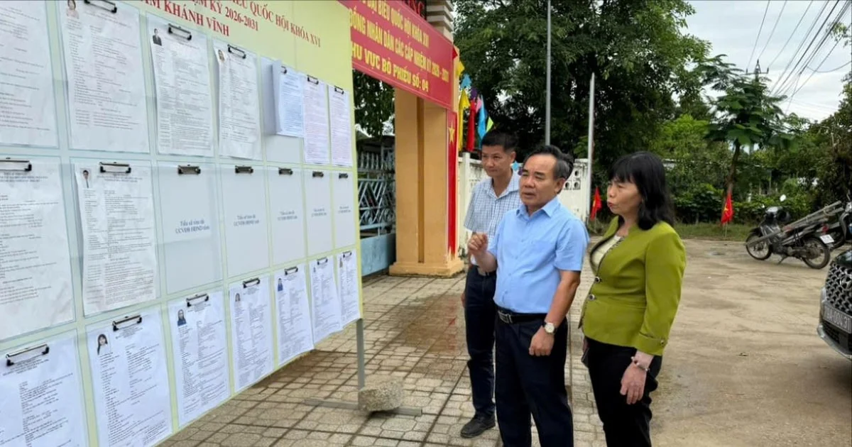 Khánh Hòa triển khai công tác chuẩn bị bầu cử theo đúng quy định - Vietnam.vn