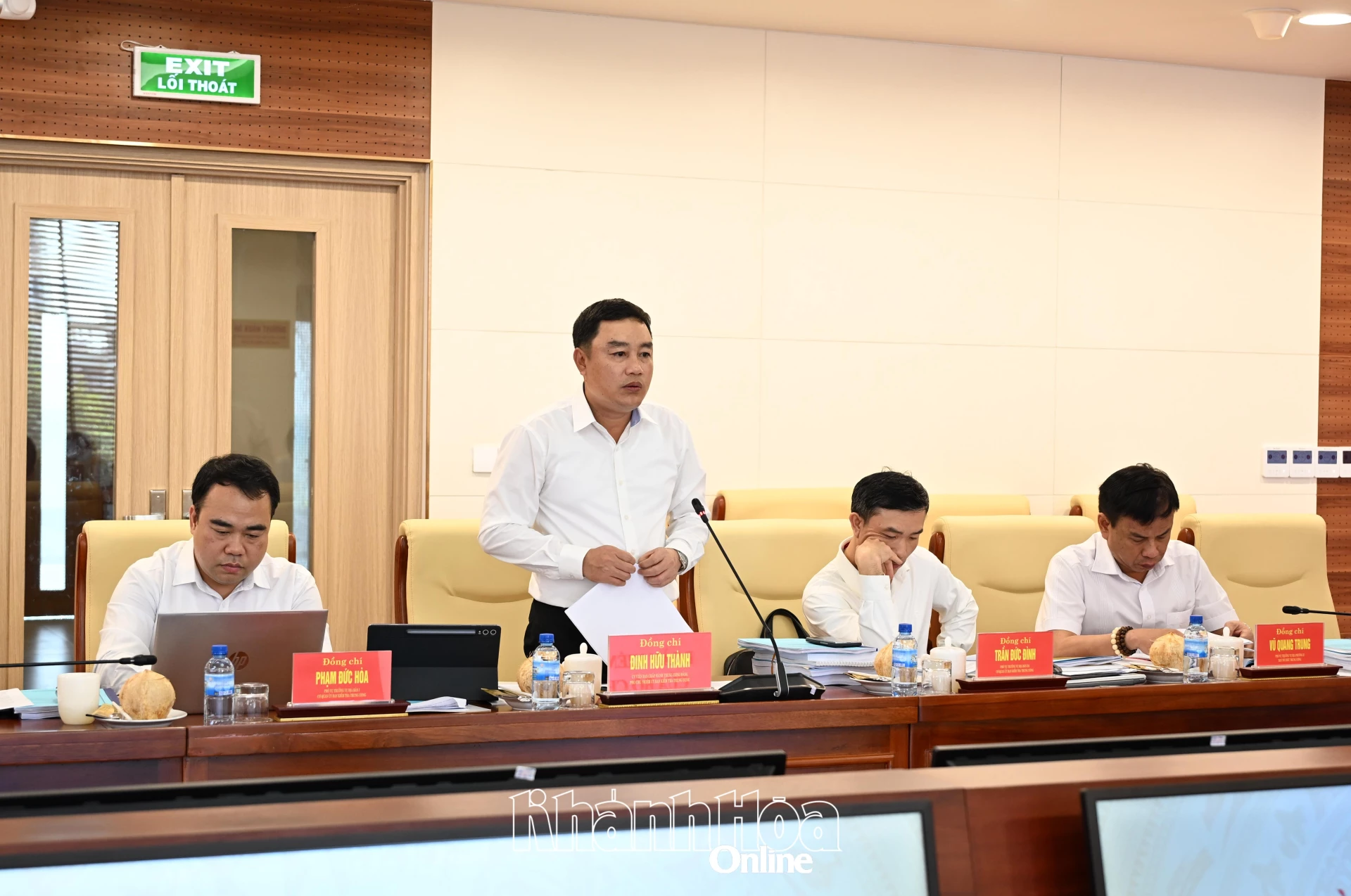 Đoàn Kiểm tra, giám sát số 25 của Bộ Chính trị, Ban Bí thư làm việc với 3 cơ quan của tỉnh Khánh Hòa - Báo Khánh Hòa