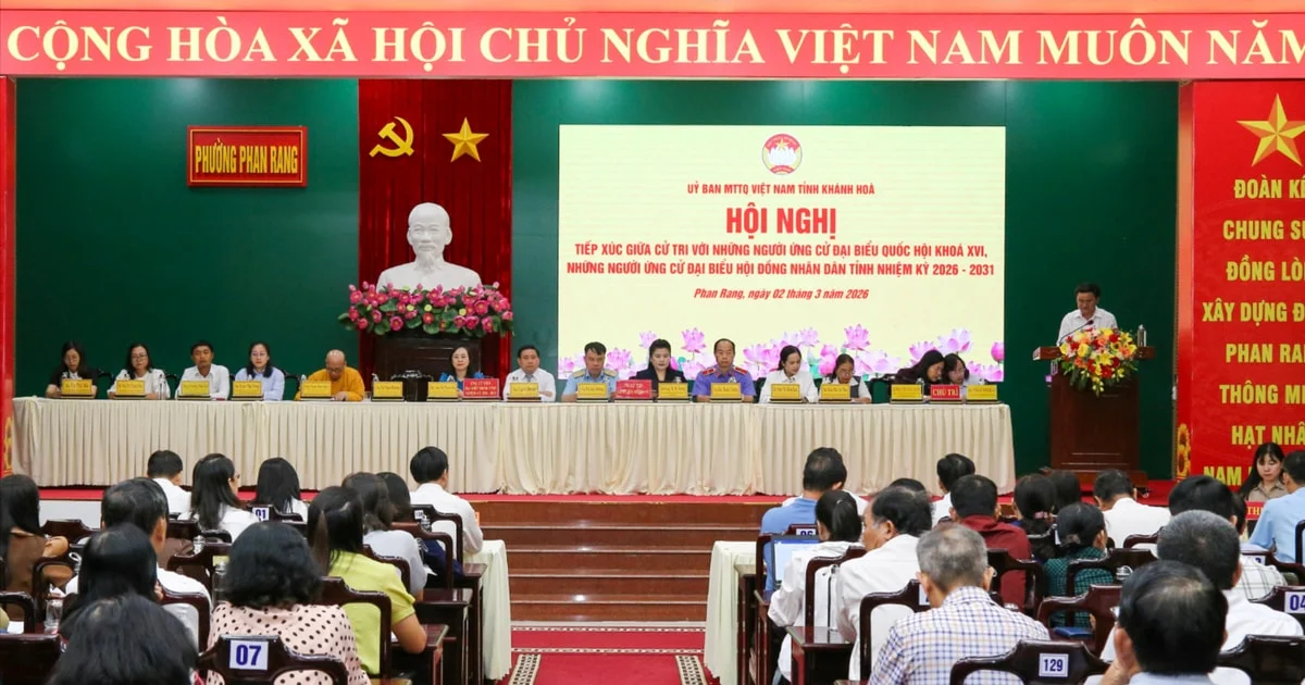 Khánh Hòa: Ứng cử viên đại biểu Quốc hội và đại biểu HĐND tỉnh TXCT - Vietnam.vn