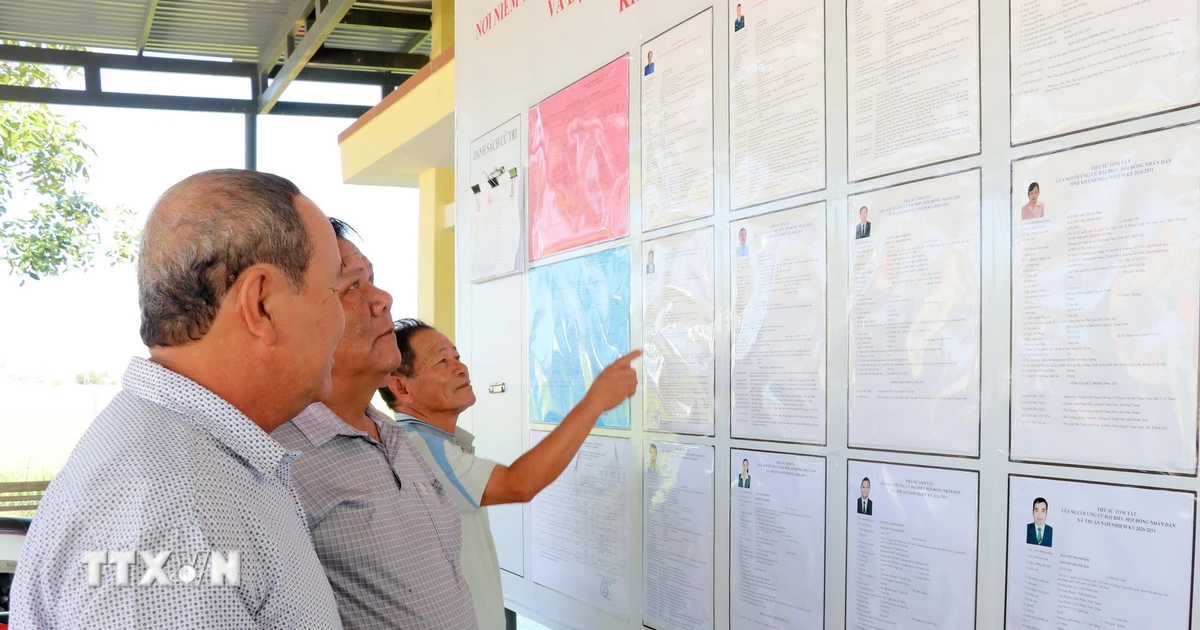 Khánh Hòa phát huy vai trò giám sát và lập pháp của đại biểu dân cử - Vietnam+ (VietnamPlus)