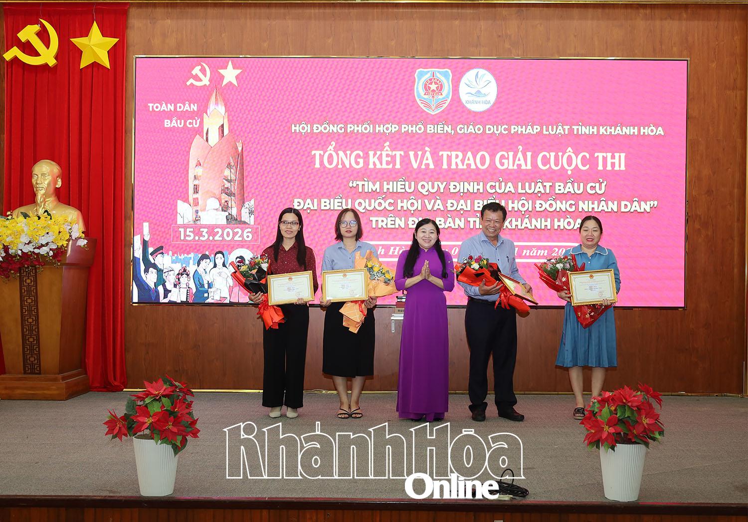 58.780 lượt người tham gia 3 cuộc thi tìm hiểu pháp luật trực tuyến - Báo Khánh Hòa