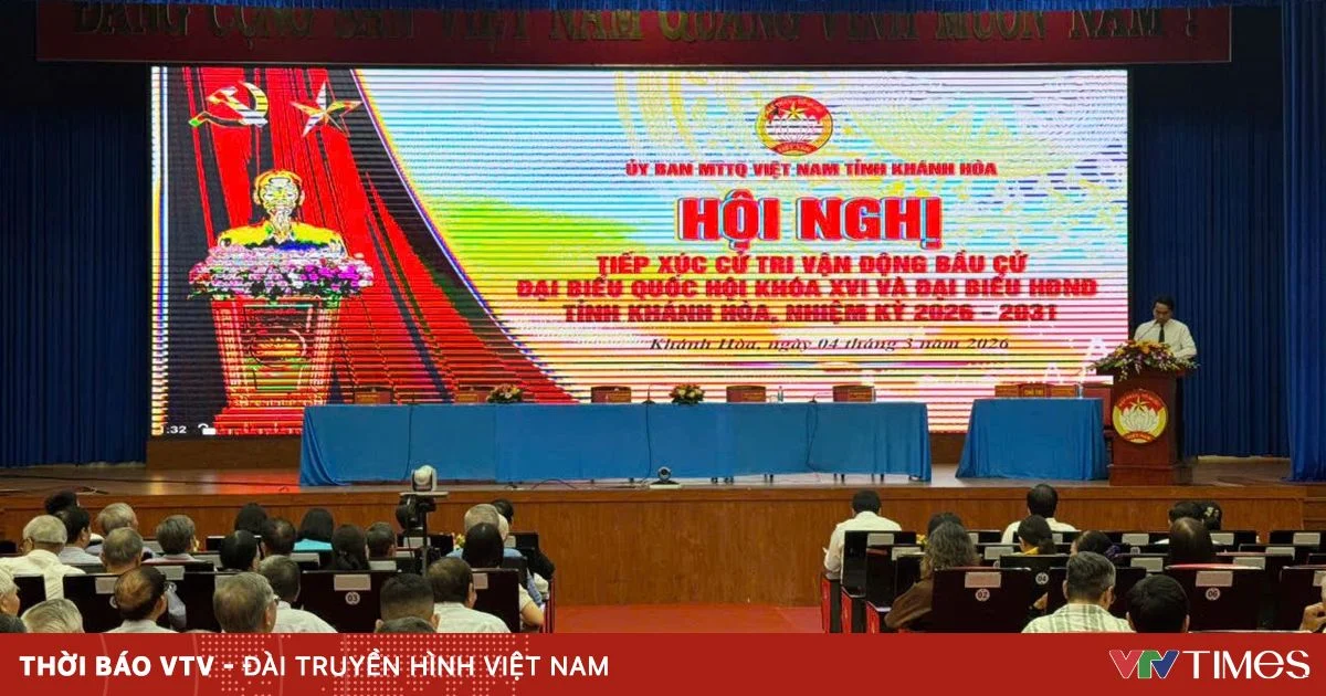 Phó Chủ tịch Quốc hội Nguyễn Khắc Định tiếp xúc cử tri 11 xã, phường tại Khánh Hòa - Vietnam.vn