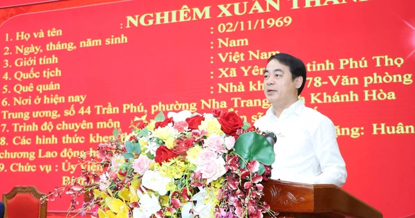 Bí thư tỉnh Khánh Hòa cam kết gì với cử tri? - Báo Người Lao Động
